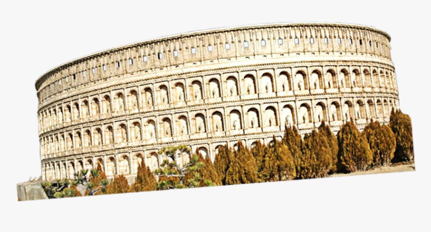 Roman Decoration Png , Png Download - Colosseum, Transparent Png, Free Download