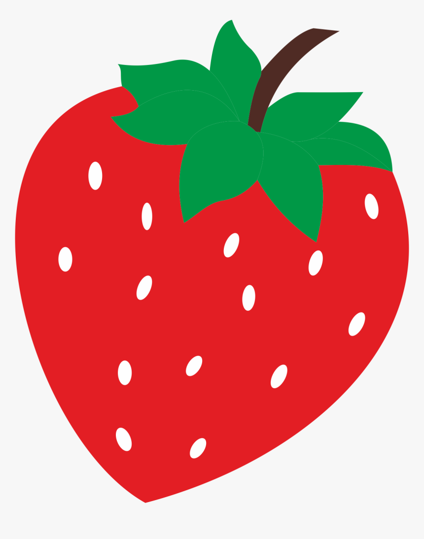 The Strawberry Is - Graphic Strawberry, HD Png Download, Free Download