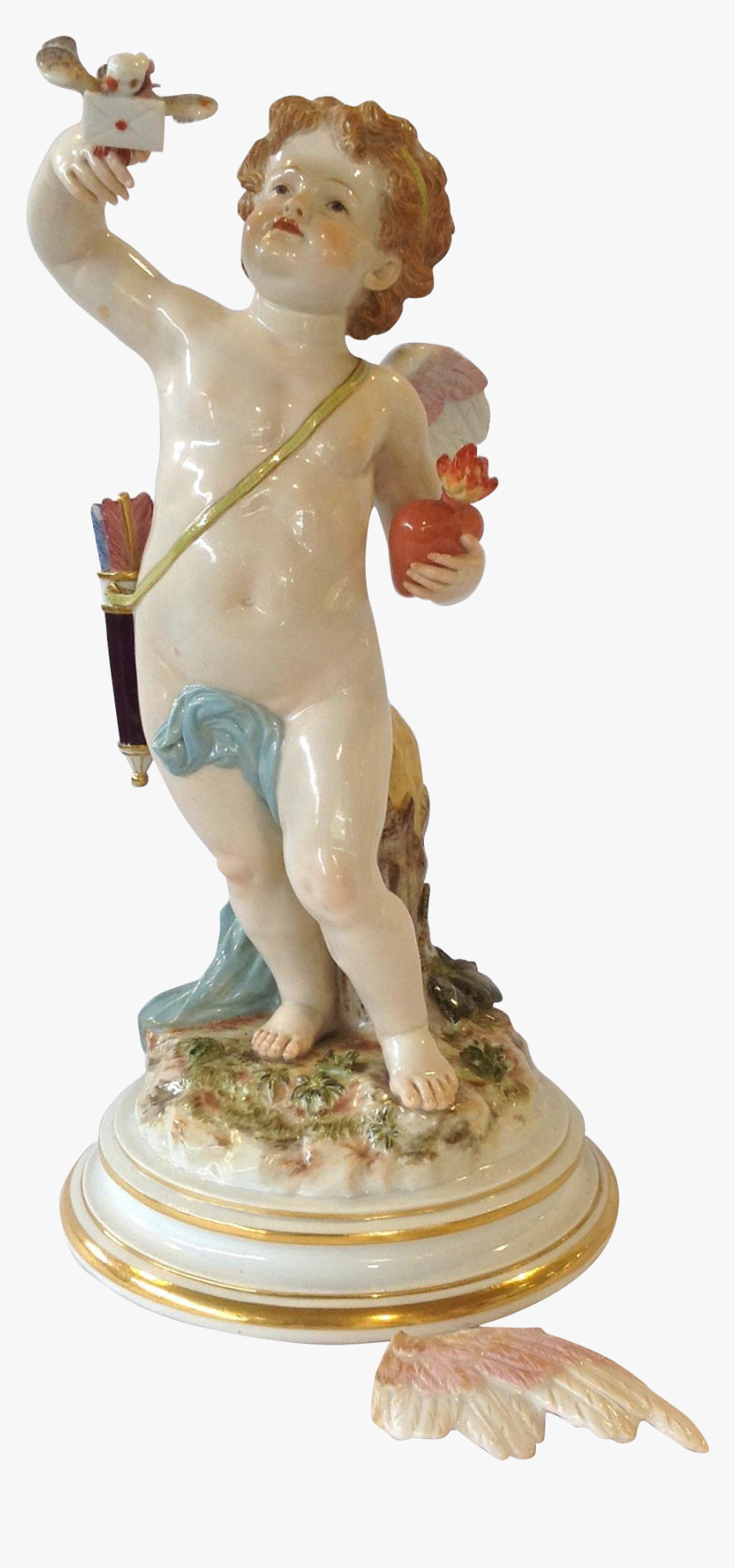 Cupid Statue Png - Figurine, Transparent Png, Free Download