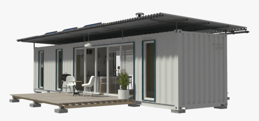 Transparent Storage Container Png - 40ft Container House Plan, Png Download, Free Download