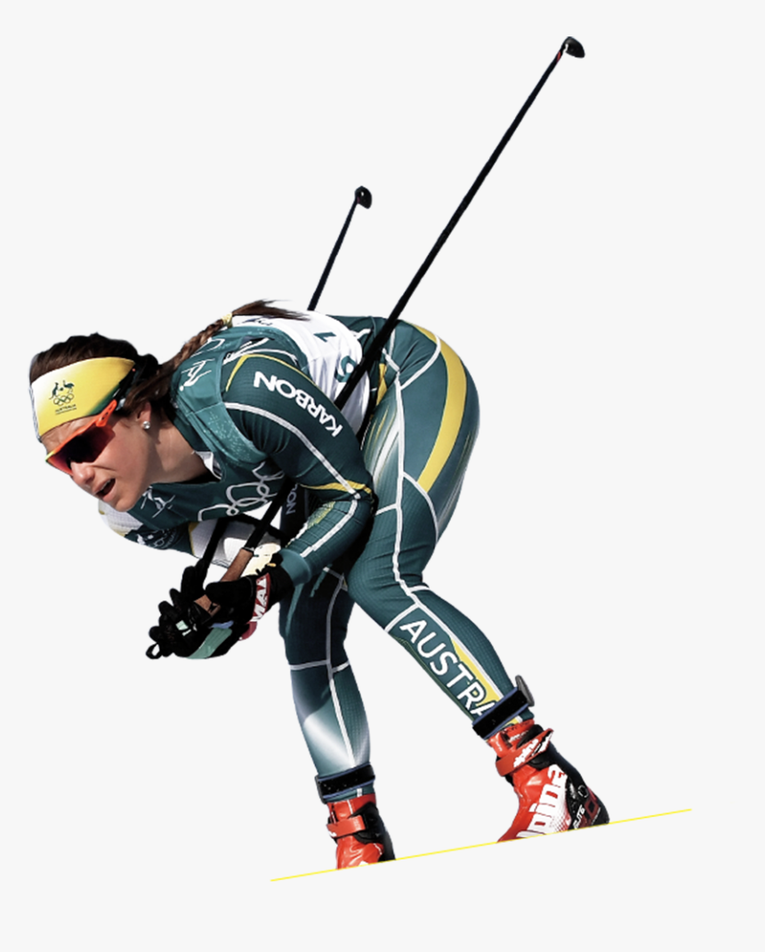 Cross Country Skiing Hero Image - Skier Stops, HD Png Download, Free Download