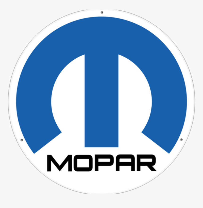 Mopar M Logo Circle Tin Sign For The Mancave Or Bar - Sign, HD Png Download, Free Download