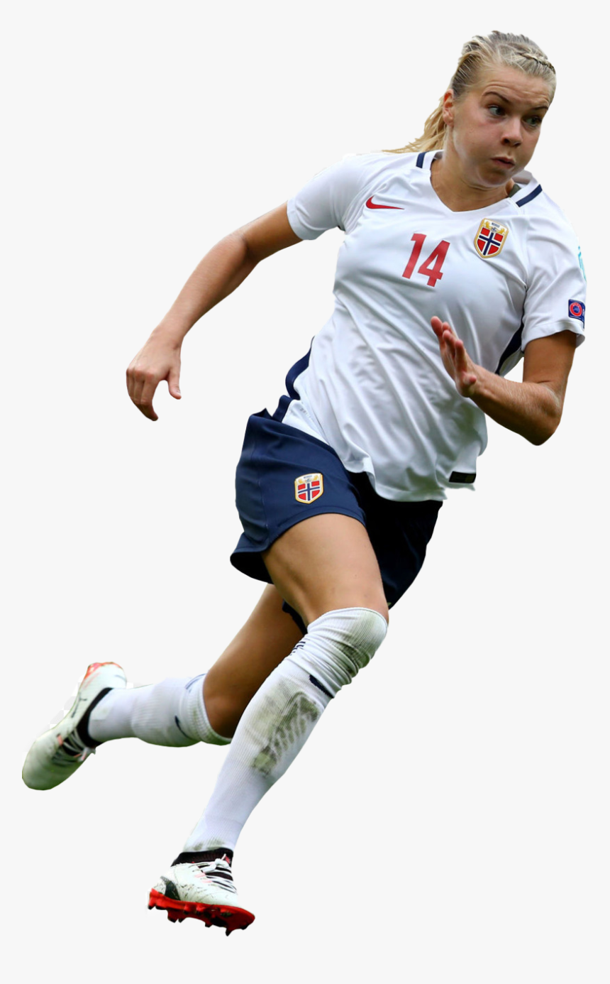 Sport Women Football Png Free Image - Ada Hegerberg Png, Transparent Png, Free Download