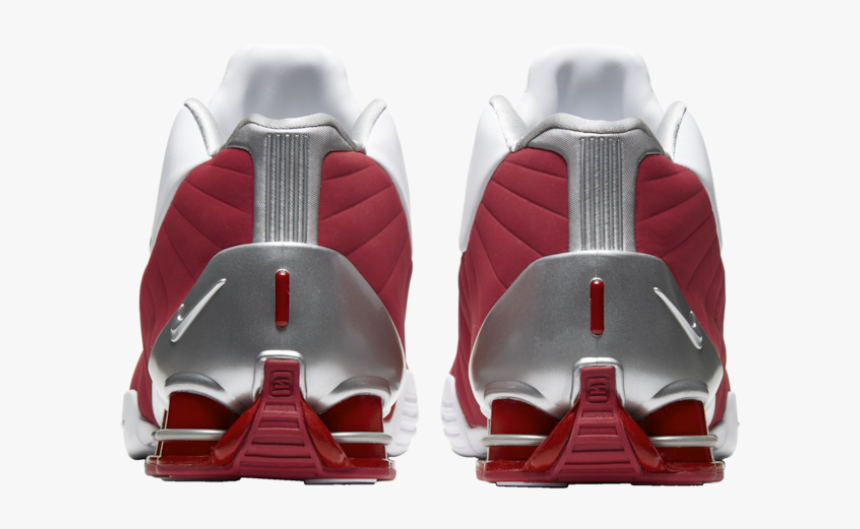 Nike Shox Bb4 White/varsity Red Mens Basketball Vince - Nike Shox Bb4 Men's, HD Png Download, Free Download