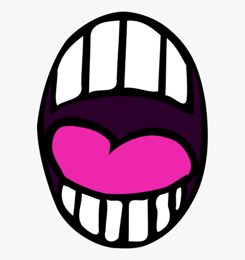 Mouth Clipart Cookie Monster - Open Mouth Png Clip Art, Transparent Png, Free Download