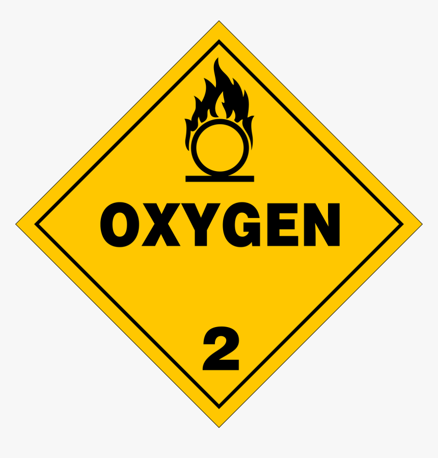 Gas Clipart Oxygen Tank - Oxidizing Substances And Organic Peroxides, HD Png Download, Free Download