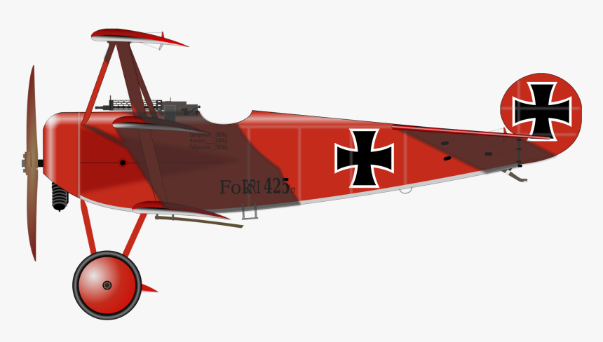 Fresh Inspiration Clipart Plane To Use Public Domain - Fokker Dr 1 Triplane, HD Png Download, Free Download