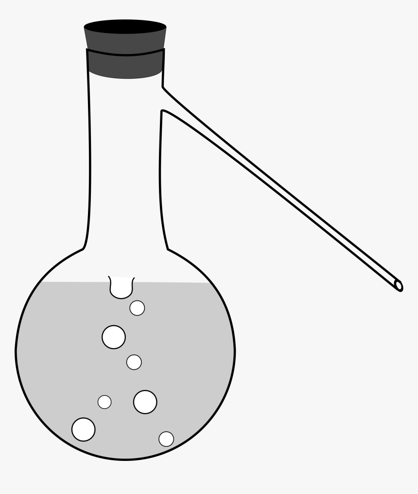 Transparent Erlenmeyer Flask Clipart - Laboratory Apparatus Distilling Flask, HD Png Download, Free Download