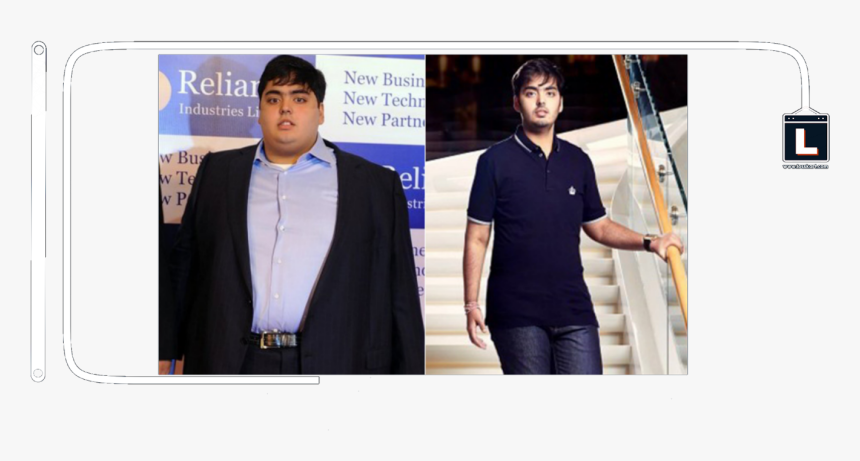 Anant Ambani Transformation, HD Png Download, Free Download