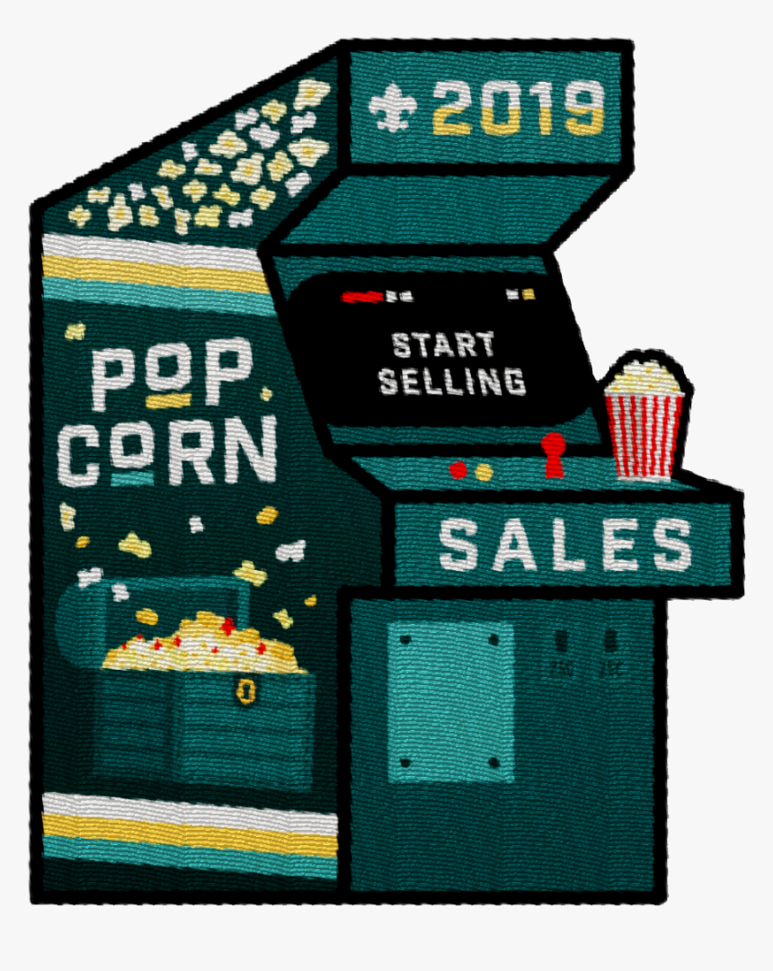 Bsa Popcorn Patch 2019 Final Mockup - Illustration, HD Png Download, Free Download