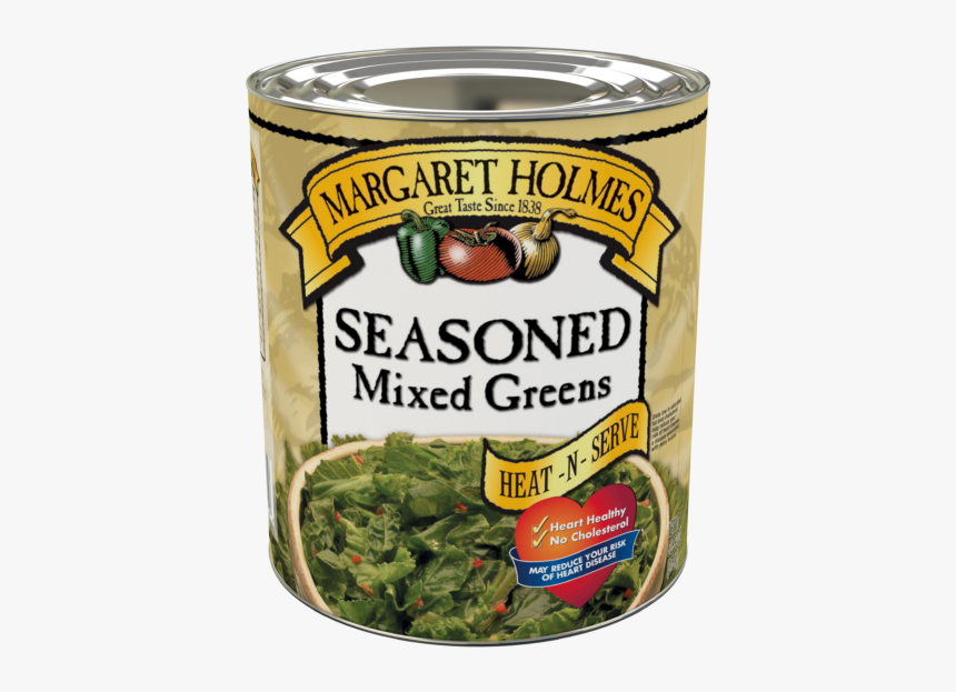 Margaret Holmes Seasoned Mixed Greens - Margaret Holmes Seasoned Greens, HD Png Download, Free Download