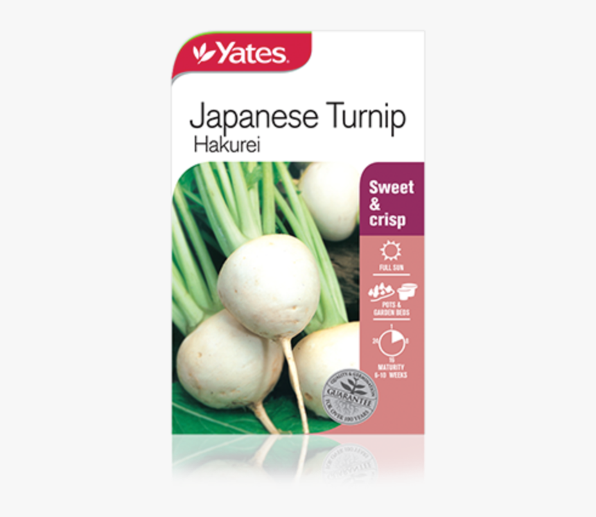 Japanese Turnip Hakurei - Yates Lettuce Seeds, HD Png Download, Free Download