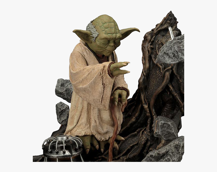 Transparent Yoda Png - Figurine Yoda Empire Strikes Back, Png Download, Free Download