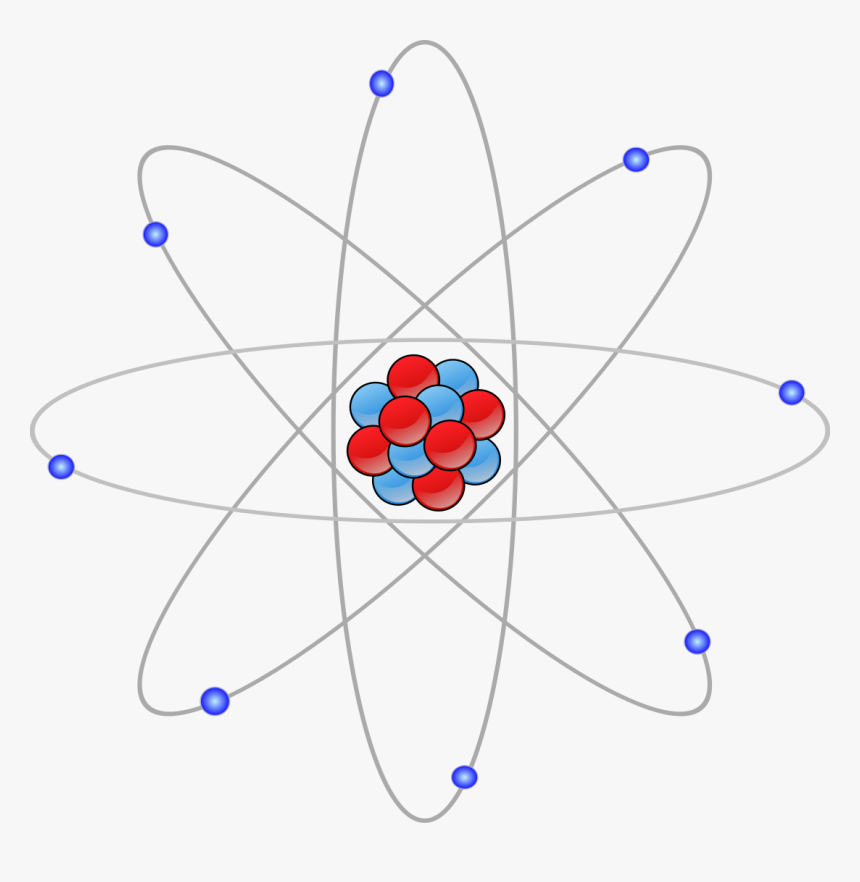 Atomic Diagram Large - Atom Diagram Transparent, HD Png Download, Free Download