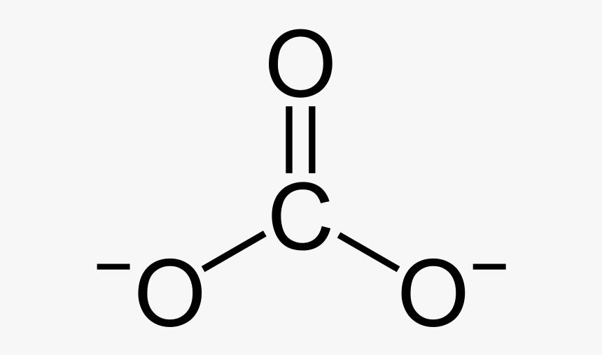 Atom Vs Ion - Hydrogen Carbonate Ion Structure, HD Png Download, Free Download