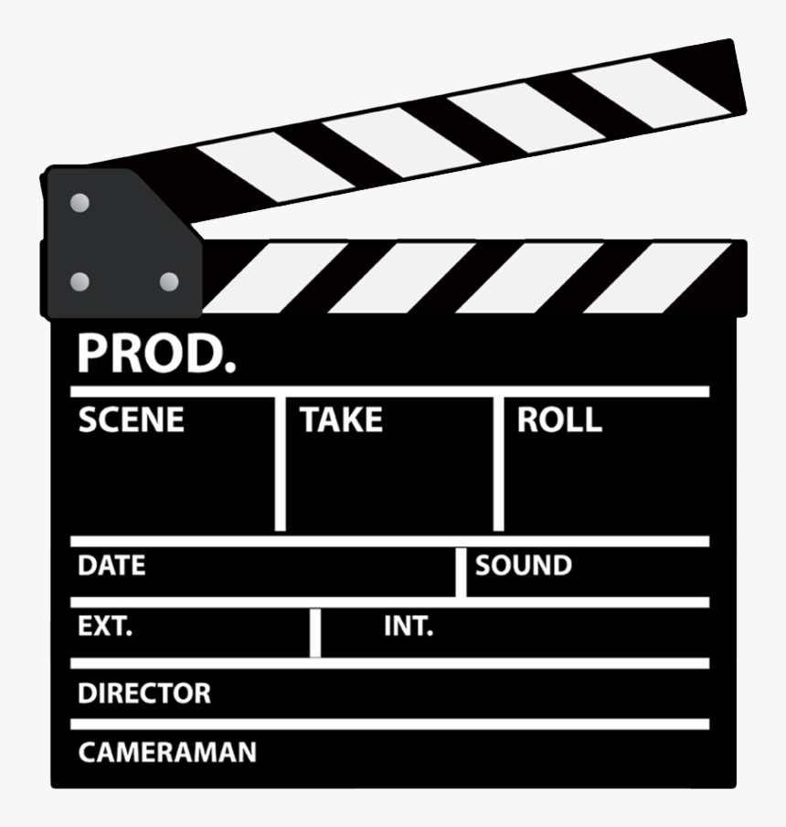 Clapperboard Png Image File - Film Clap, Transparent Png, Free Download
