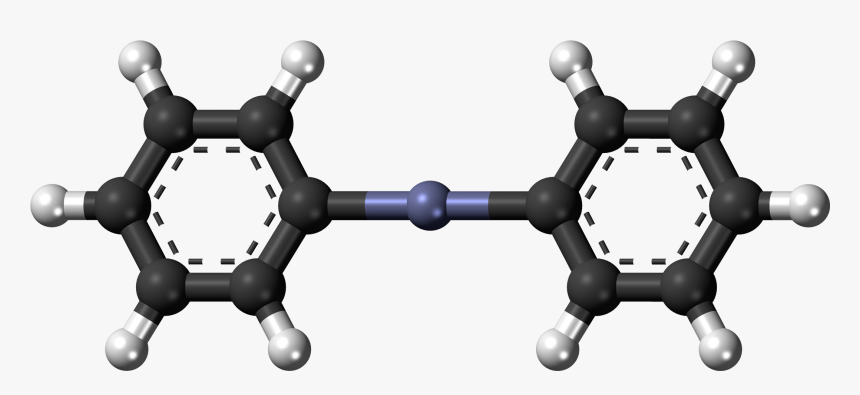 Diphenylzinc 3d Ball - Oxalate Ions In Guava, HD Png Download, Free Download