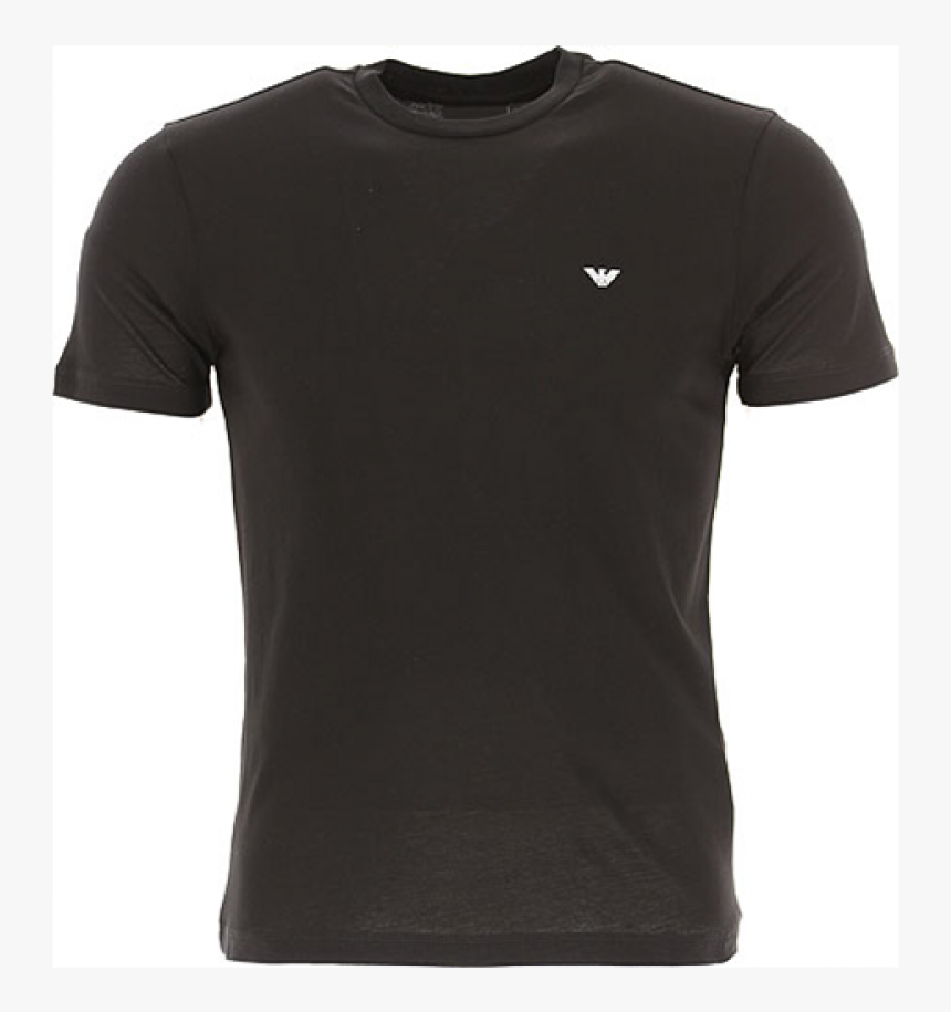 Emporio Armani Double Pack Basic T-shirts In Black - Ep01 T Shirt, HD Png Download, Free Download