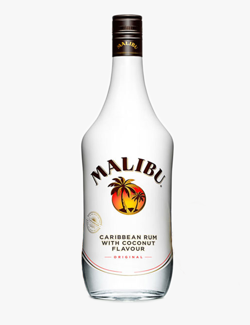 Malibu Rum 1 Ltr - Malibu Coconut Rum, HD Png Download, Free Download