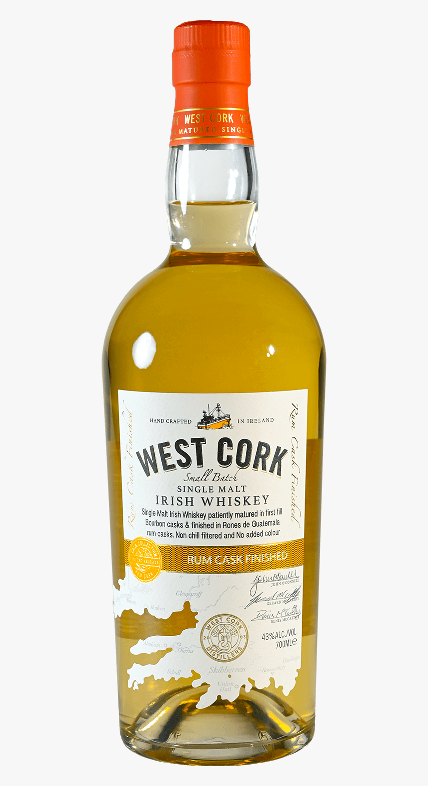 Rum Cask New - West Cork Sherry Cask 12, HD Png Download, Free Download