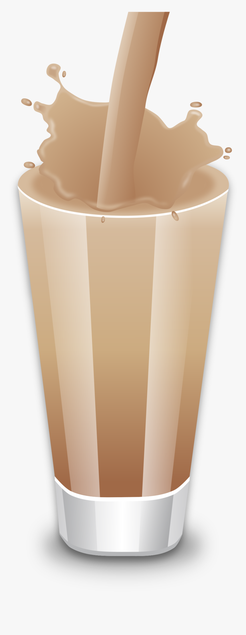Glass Clipart Chocolate Milk - Cacao Drink Png, Transparent Png, Free Download