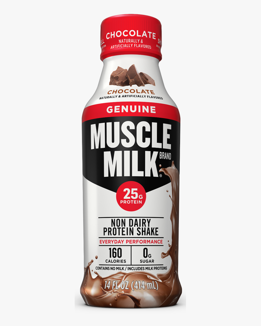 Muscle Milk Chocolate - Muscle Milk Banana Creme Shake, HD Png Download, Free Download