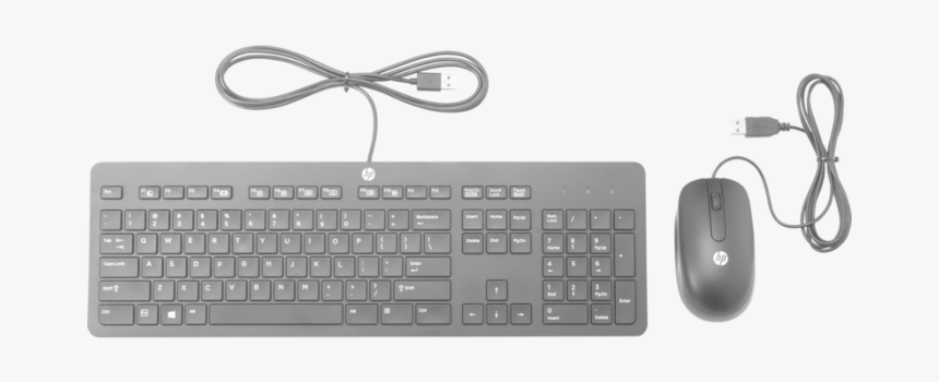 Hp Slim Keyboard And Mouse, HD Png Download, Free Download