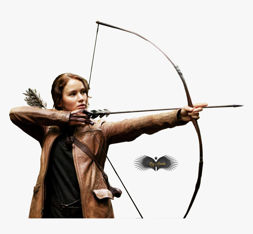 Katniss Everdeen White Background, Png Download - Hunger Games Katniss Png, Transparent Png, Free Download