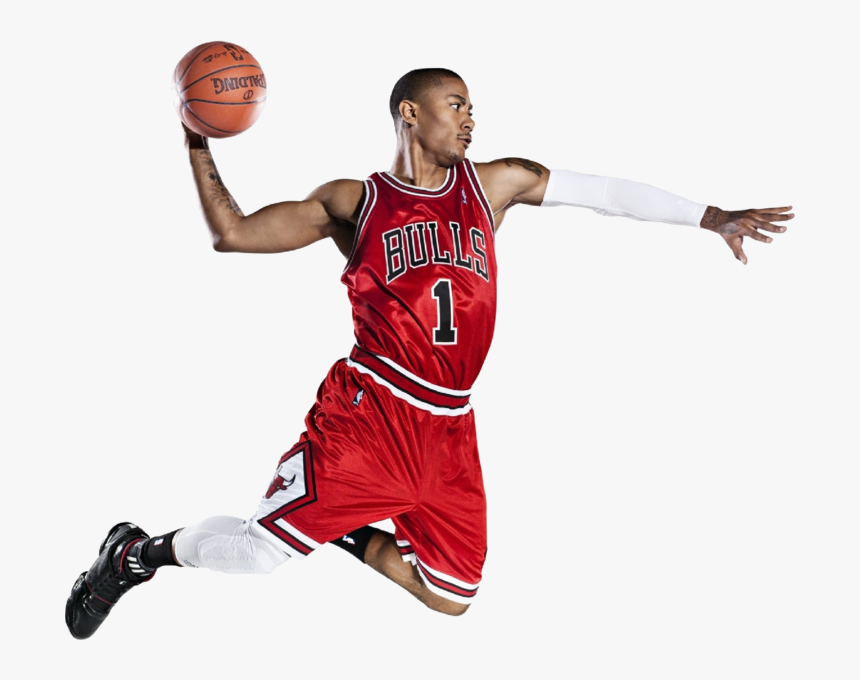 Share This Image - Derrick Rose Bulls Png, Transparent Png, Free Download