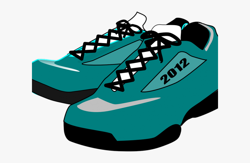 Running Shoes Clipart Footprint - Running Shoes Clip Art, HD Png Download, Free Download