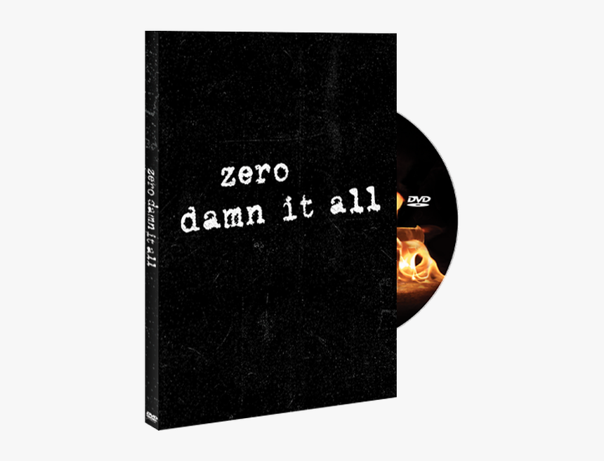 Zero Damn It All Dvd, HD Png Download, Free Download