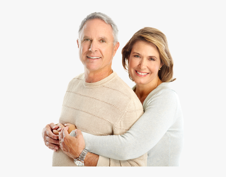 Older Couple Png - Age Care Advertising Flyer, Transparent Png, Free Download