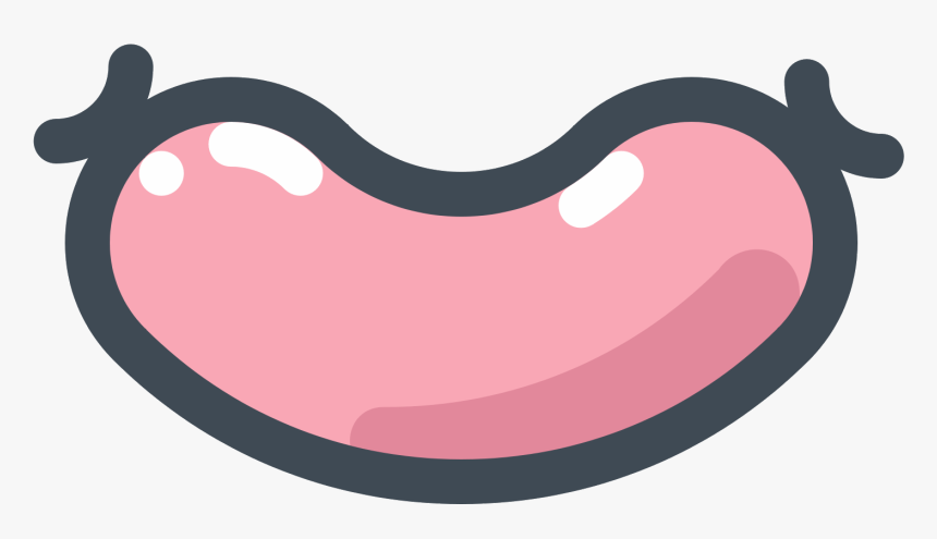 Cartoon Meat Png - Эмодзи Колбаса, Transparent Png, Free Download