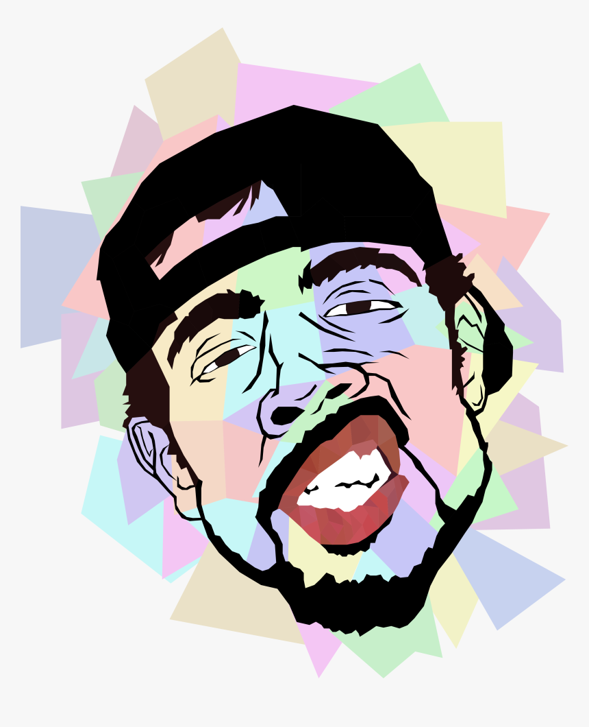 Rapper Vector Geometric - Illustration, HD Png Download, Free Download