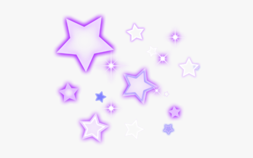 #freetoedit #star #stars #neon #purple #sparkle #sparkles - Portable Network Graphics, HD Png Download, Free Download