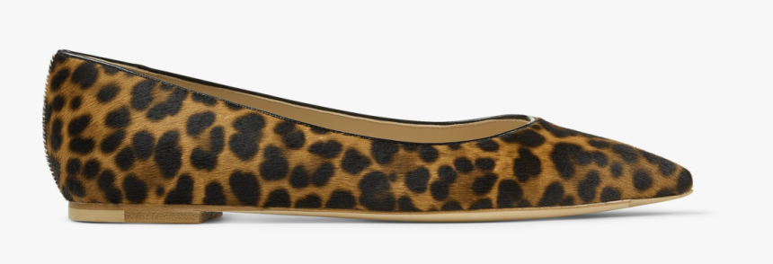 Leopard Print Ballerina Pumps"data Src="//cdn - Ballet Flat, HD Png Download, Free Download