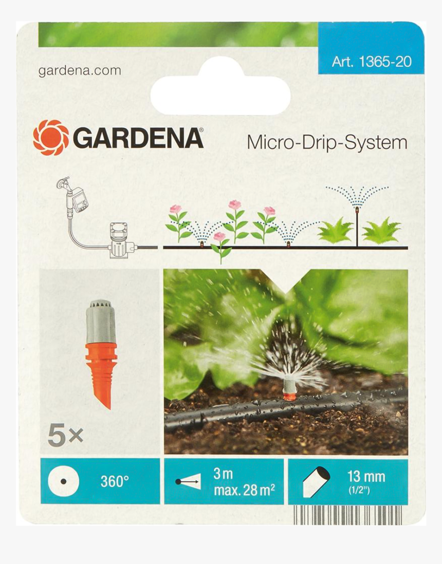 Gardena Spray Nozzle 360° - Gardena Micro Asperseur, HD Png Download, Free Download