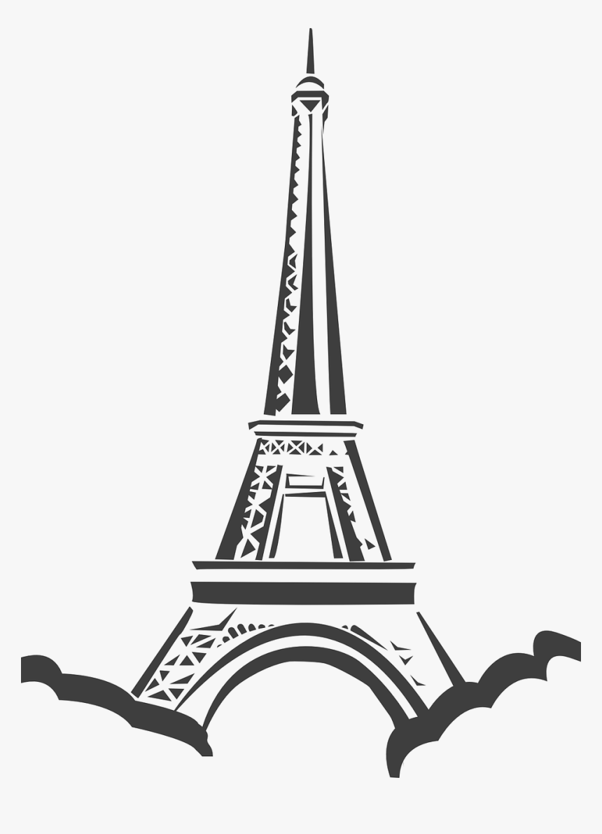 Paris Eiffel Tower Clip Art, HD Png Download, Free Download