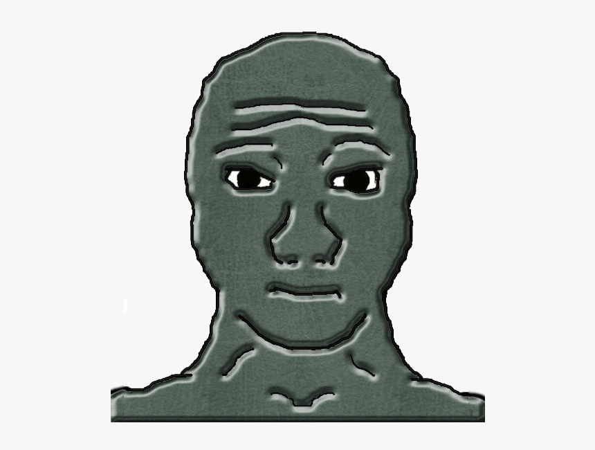 Transparent Wojak Png - Wojak Front Png, Png Download, Free Download