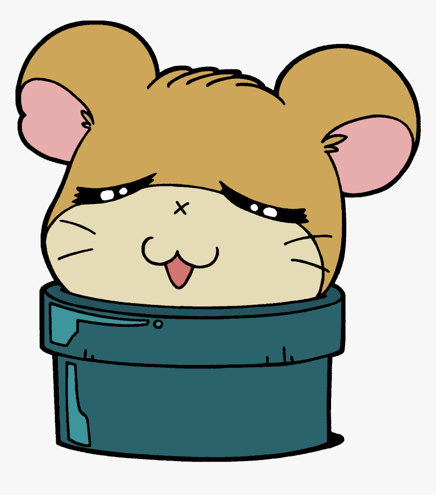 Hamster Clipart Colour - Hamtaro Characters Png, Transparent Png, Free Download