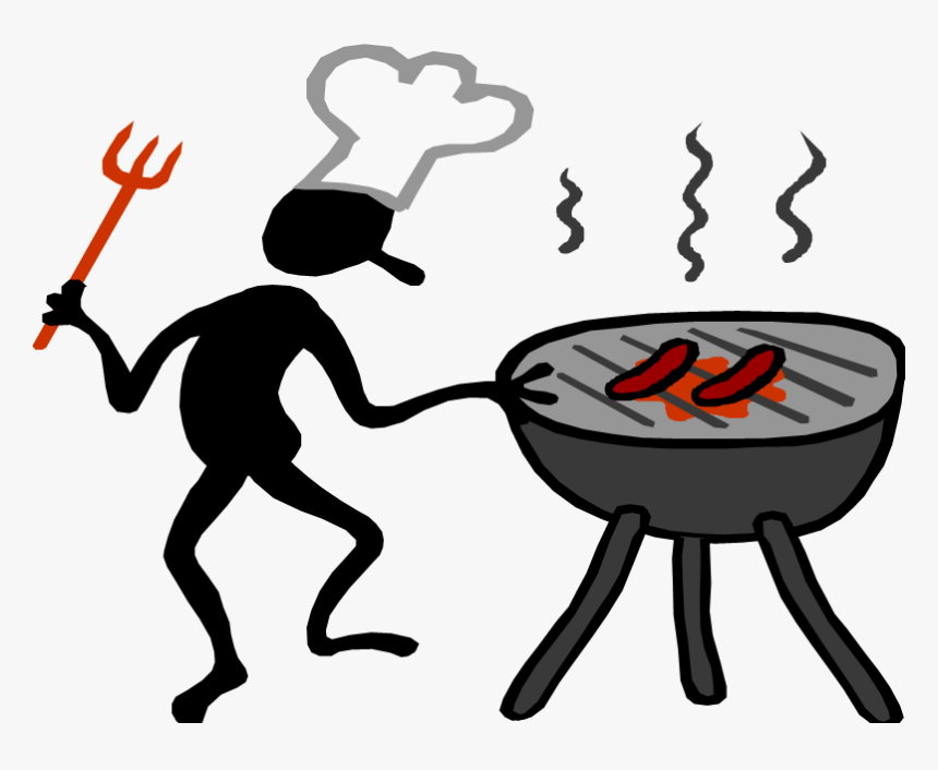 Transparent Bbq Clipart Png - Grilling Food Cartoon, Png Download - kindpng...
