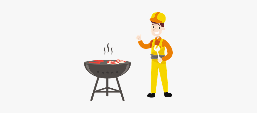 Construction Worker On Labor Day Clipart, HD Png Download, Free Download