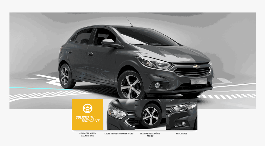 Chevrolet Onix Es Un Auto Con Personalidad - Hatchback, HD Png Download, Free Download