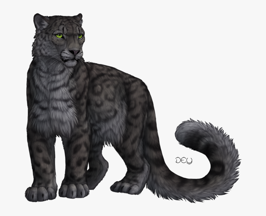 Jaguar Panther Leopard Snow Lion Black - Black Panther And Snow Leopard, HD Png Download, Free Download