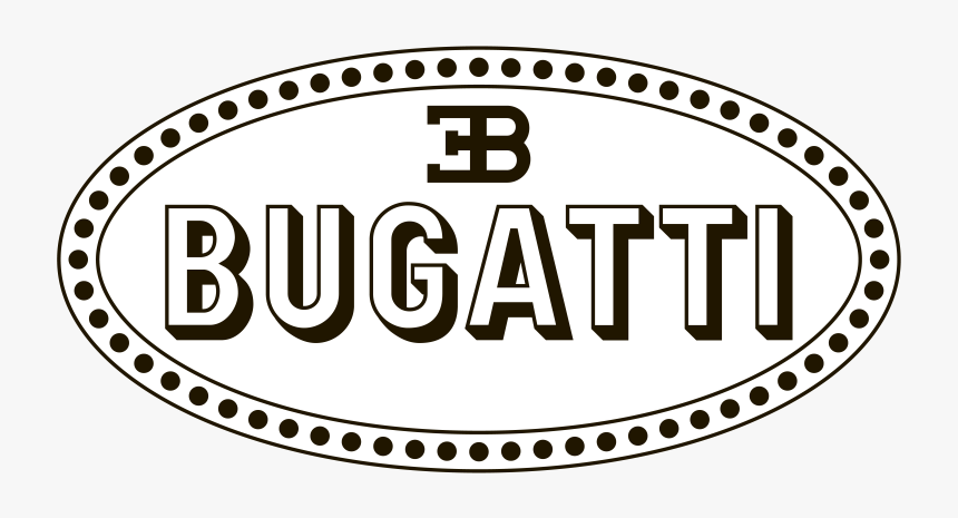 Bugatti Logo Black And White, HD Png Download, Free Download