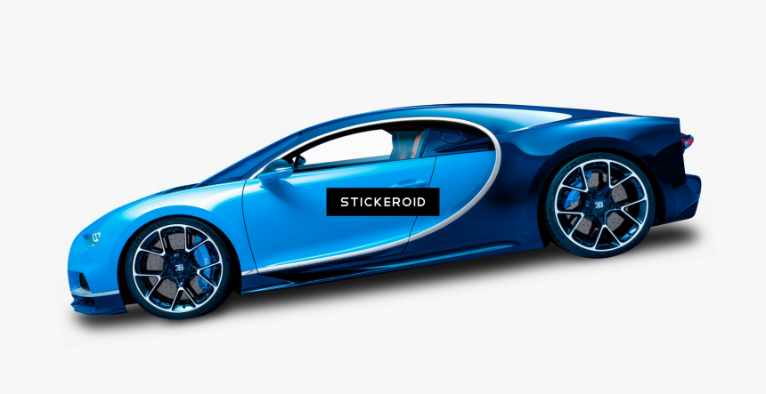 Bugatti Vision Gt Vs Chiron , Png Download - Bugatti Chiron Side View, Transparent Png, Free Download