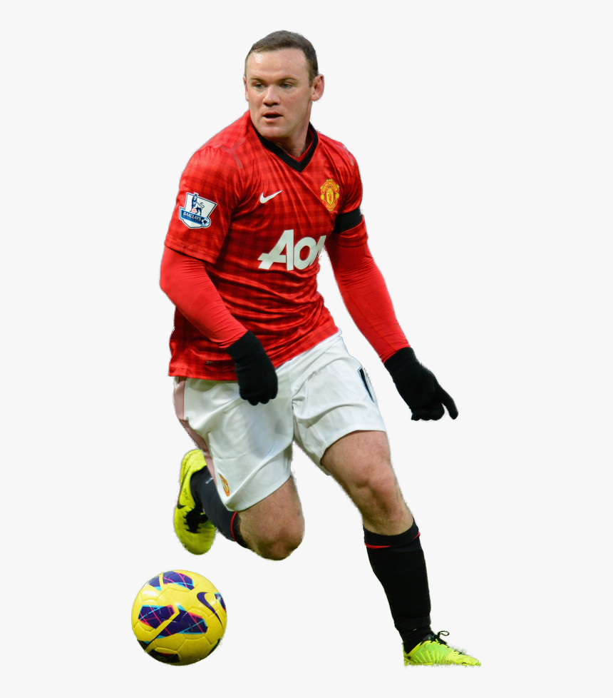 Hd Photoshop A Png Manchester United Fc Soccer Player - Wayne Rooney Manchester United Png, Transparent Png, Free Download