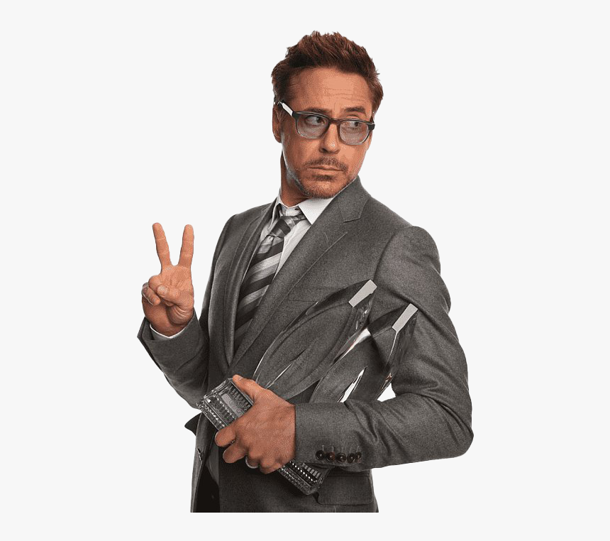 Tony Stark Png Image File - Robert Downey Jr Professional, Transparent Png, Free Download