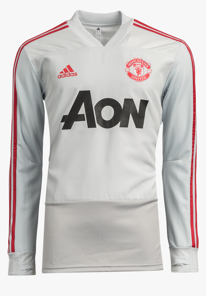 Manchester United Training Top Grey, HD Png Download, Free Download