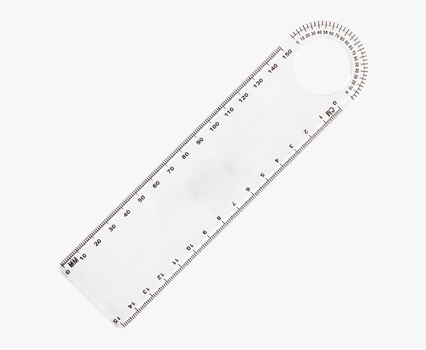 15cm Ruler With Protractor Bd7284 - Ruler, HD Png Download, Free Download